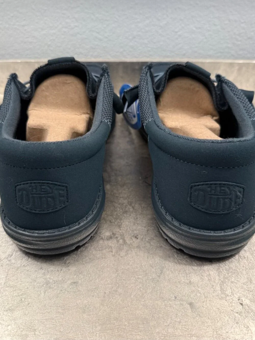 NWT! | HEYDUDE / Hey Dude | Wally Funk Mono | Slate Blue | Men's Size 13